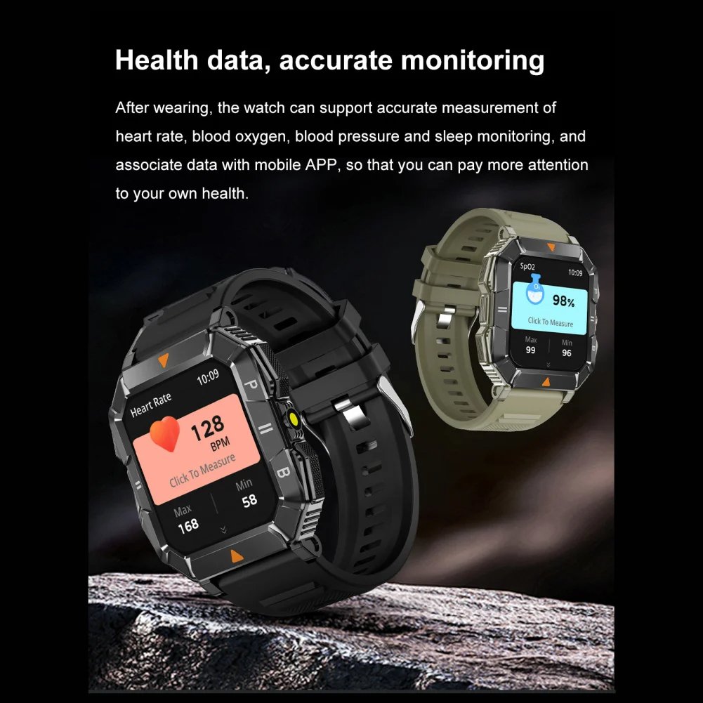 Trending Electronics with Flashlight Waterproof Sleep Monitor Sport Smart Watch for Apple BT Call Fitness Tracker Smartwatches